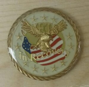 Vets in Recovery Medallion