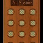 Wooden Plaque ODAT Medallion Holder