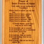 Plaque - St. Francis Prayer