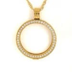 Medallion Holder Necklace