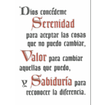 La Oracion de la Serenidad