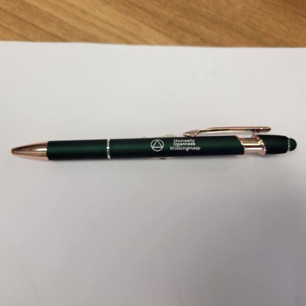 Pen - Honesty, Openness, Willingness
