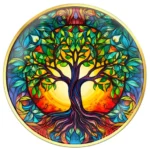 Tree of Life Tri Plate Specialty Affirmation Coin